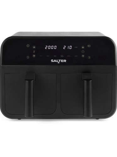 Salter dual air fryer 4l - dual,