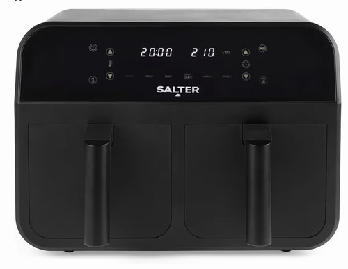 Salter dual air fryer - dual,